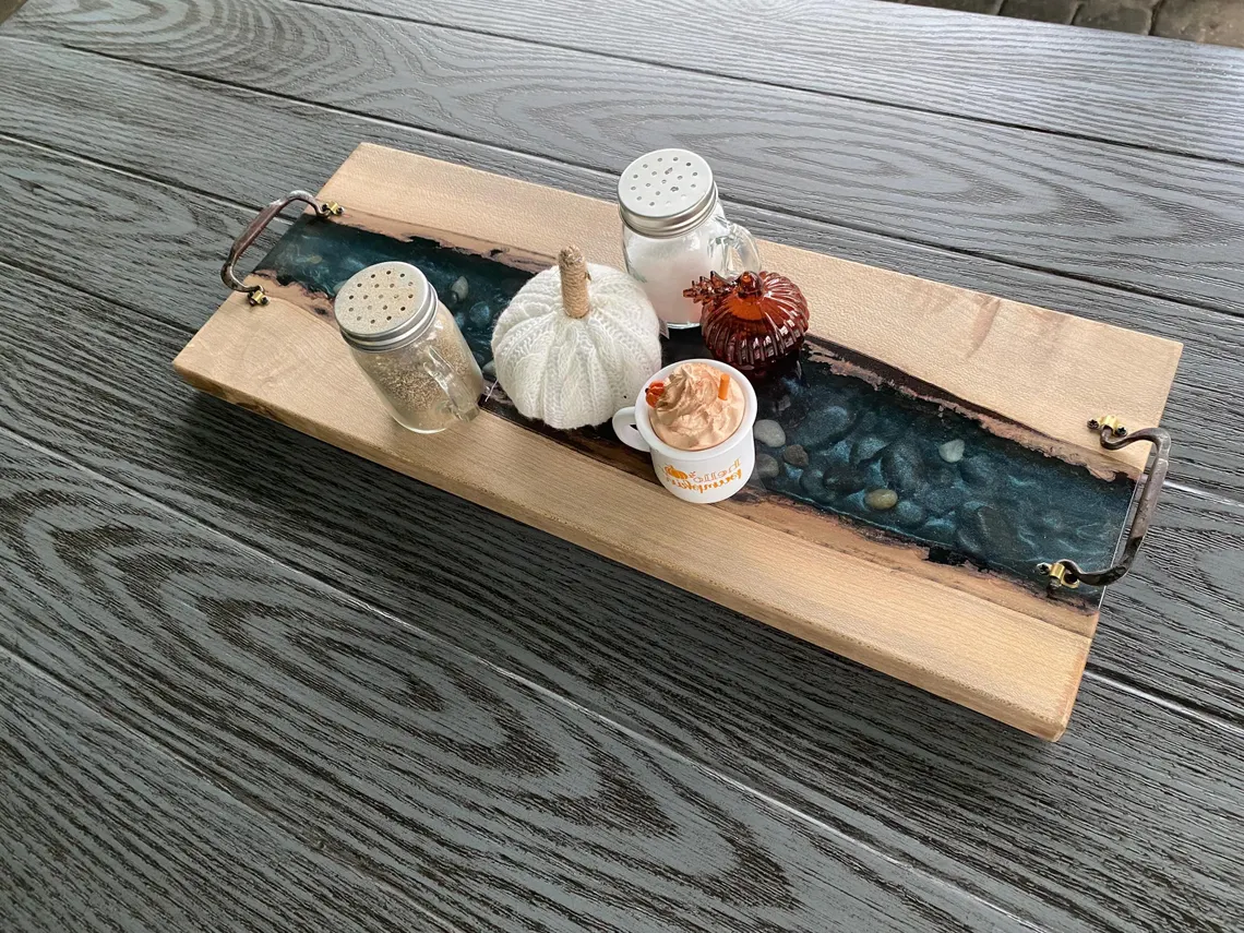 WCMT-SB-001_t074.jpg Round wood serving board with emerald green epoxy by WCMT Studios